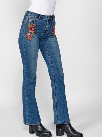 KOROSHI Regular Hose in Blau