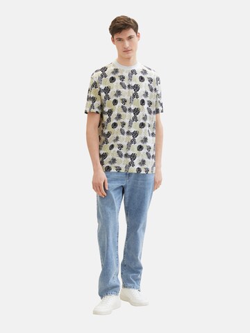 TOM TAILOR DENIM T-Shirt in Weiß