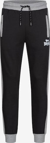 LONSDALE Tapered Housut 'Brocklehill' värissä harmaa: etupuoli