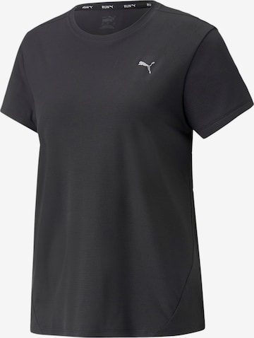 PUMA Функциональная футболка 'Favorite' в Черный: спереди