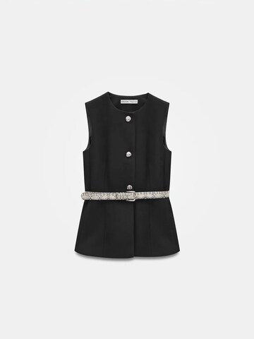 Dilvin Vest in Black: front
