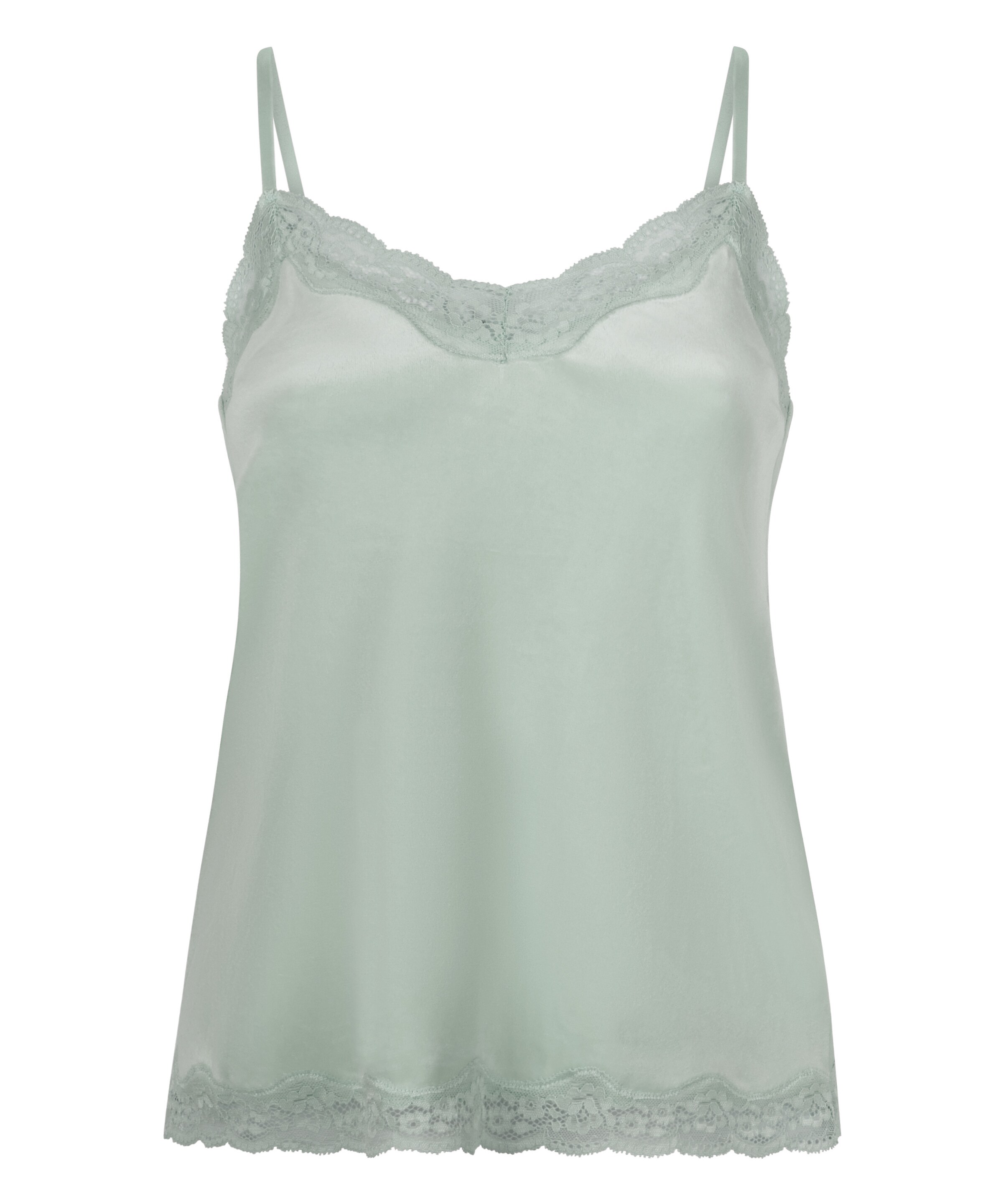 Hunkemöller Shirt Bodysuit 'Cami' in Green: front