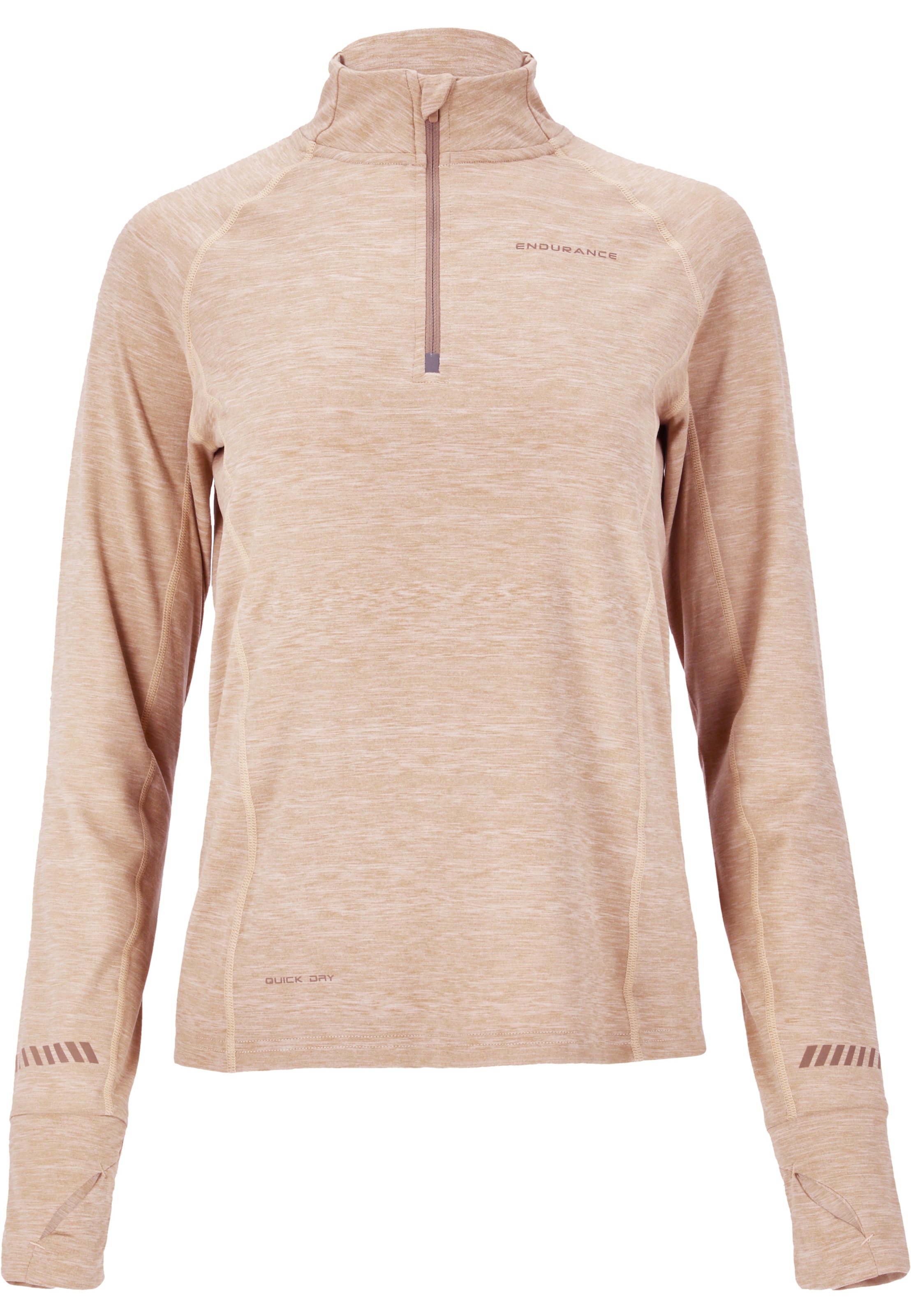 ENDURANCE Λειτουργικό μπλουζάκι 'Canna V2' σε ροζ: μπροστά