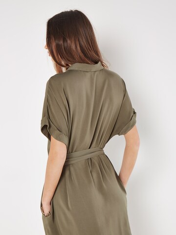 Apricot Blousejurk in Groen