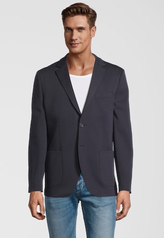 Steffen Klein Regular fit Business-colbert in Blauw: voorkant