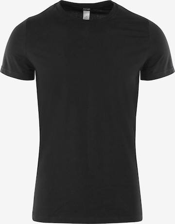 T-Shirt HOM en noir : devant