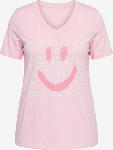MIAMODA Shirt in Pink: front