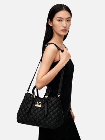 Enrico Coveri Handtas 'Zipline 1' in Zwart