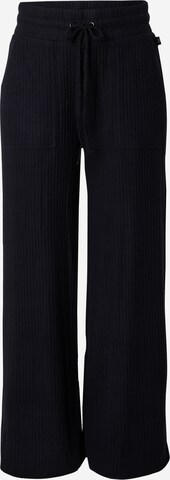 Bally Wide leg Sportbroek 'LIBERTY' in Zwart: voorkant