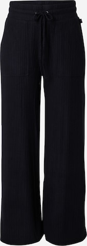 Bally Wide leg Sportbroek 'LIBERTY' in Zwart: voorkant