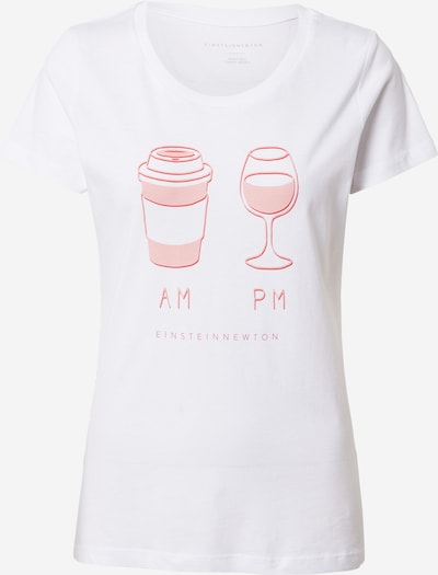 EINSTEIN & NEWTON Shirt 'AM PM' in Pink / White, Item view