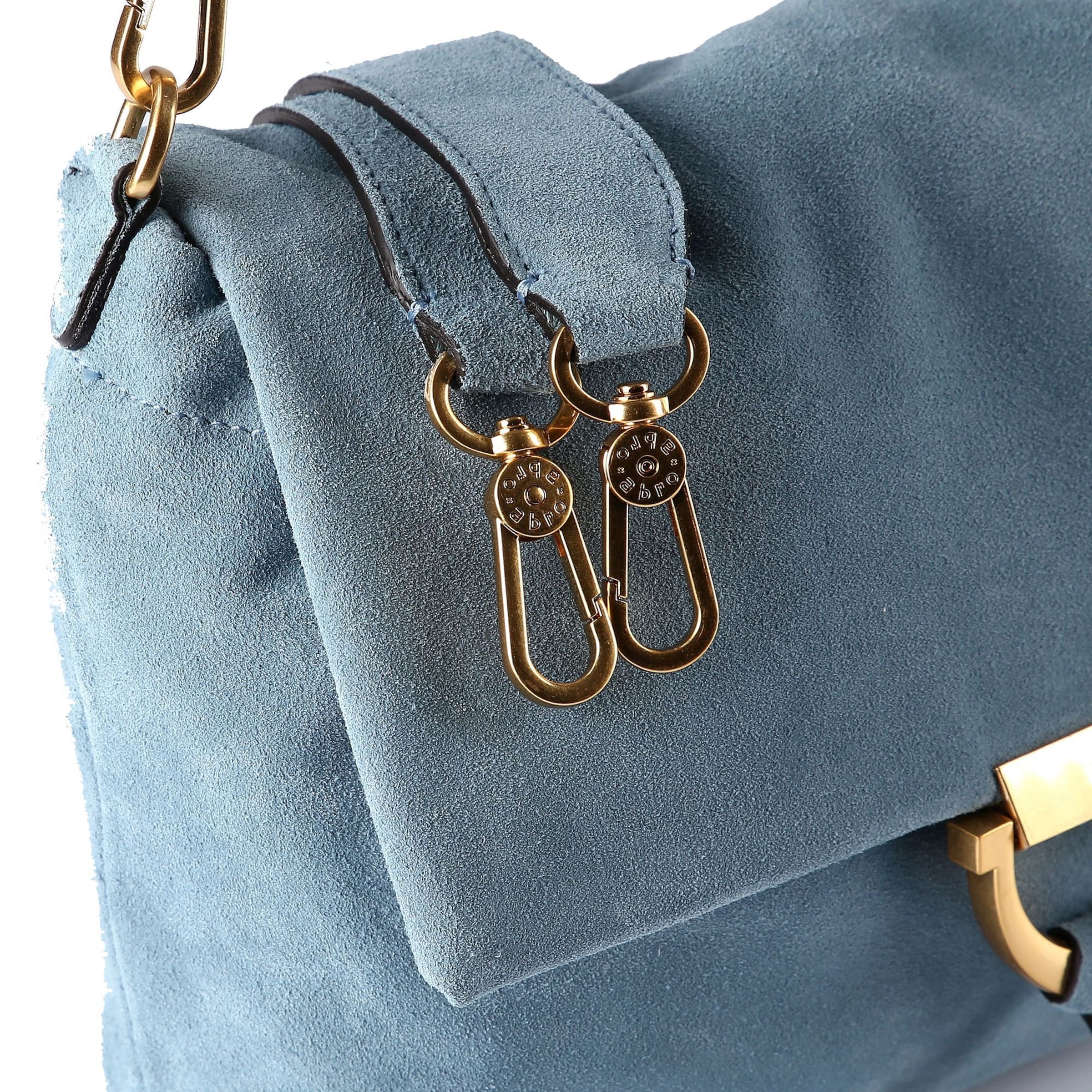 ABRO Schultertasche 'Temi' in Blau