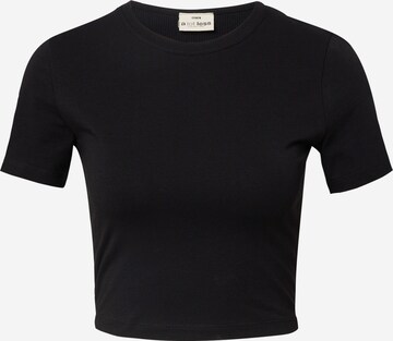 A LOT LESS - Camiseta 'Vivian' en negro: frente