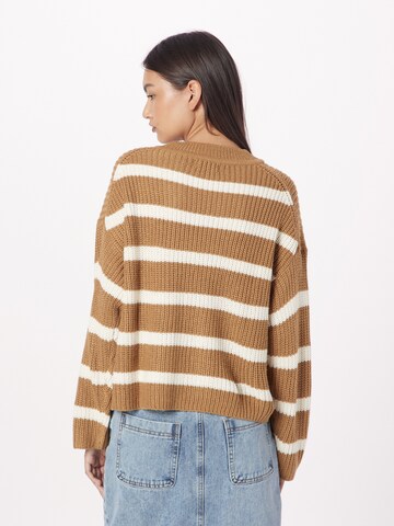 JDY Pullover 'JUSTY' in Braun