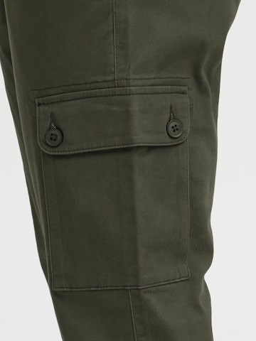 Tapered Pantaloni cargo 'Sellini' di BLEND in verde