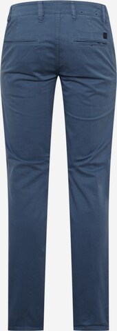 Coupe slim Pantalon chino BOSS Orange en bleu