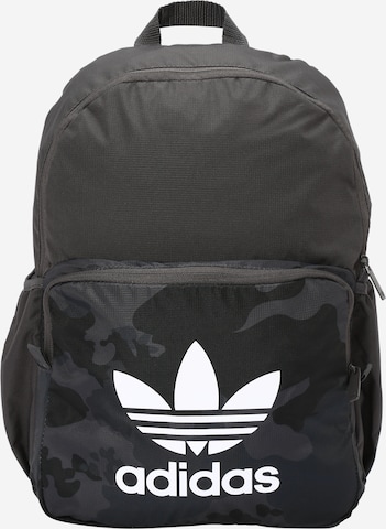 ADIDAS ORIGINALS Backpack in Black: front