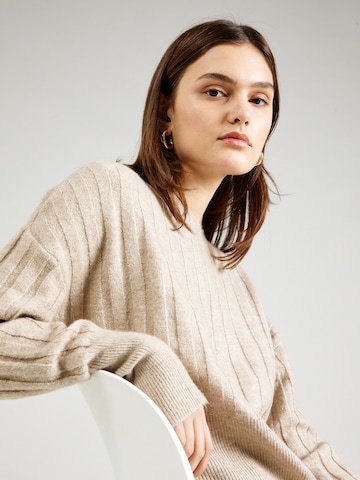 Pullover 'VIOLA' di Noisy may in beige