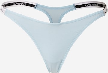 String Calvin Klein Underwear en bleu : devant