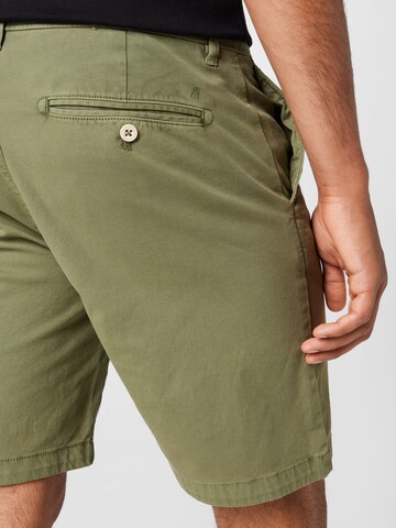 Marc O'Polo Slim fit Trousers 'Salo' in Green