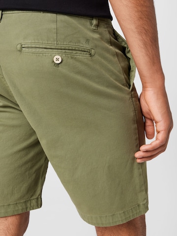 Marc O'Polo Slimfit Kalhoty 'Salo' – zelená