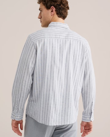 WE Fashion Средняя посадка Рубашка в Синий