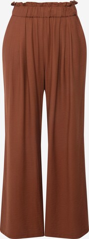 Wide Leg Pantalon Studio Untold en marron : devant