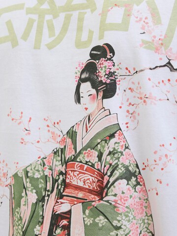 T-Shirt 'JORFuji' JACK & JONES en blanc