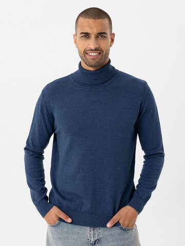 Pullover di Anou Anou in blu: frontale