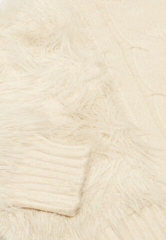 swirly - Jersey en beige