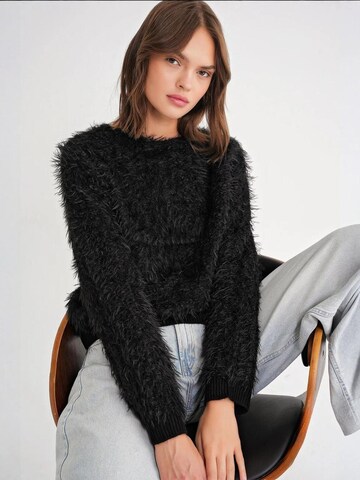 MixRay Pulover 'Pullover' | črna barva