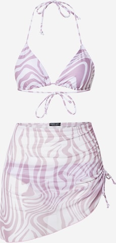 Triangle Bikini 'Saron' Nasty Gal en violet : devant