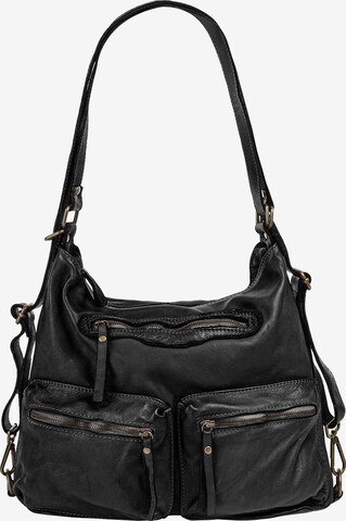 Cabas Samantha Look en noir : devant