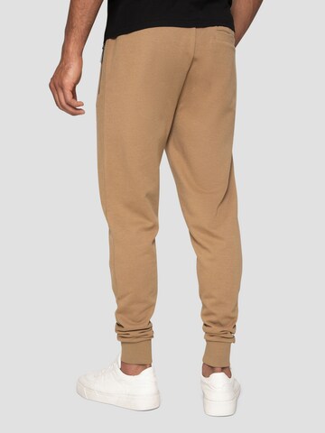 Threadbare Tapered Pants 'Mickey' in Brown