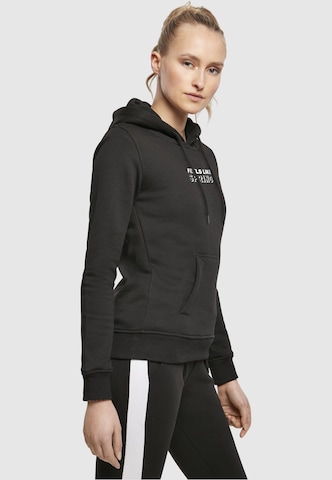 Merchcode Sweatshirt 'Spring - Feels Like' in Schwarz