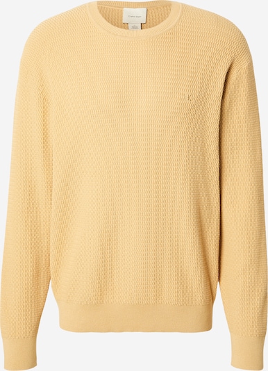 Calvin Klein Pull-over en S en jaune d'or, Vue avec produit