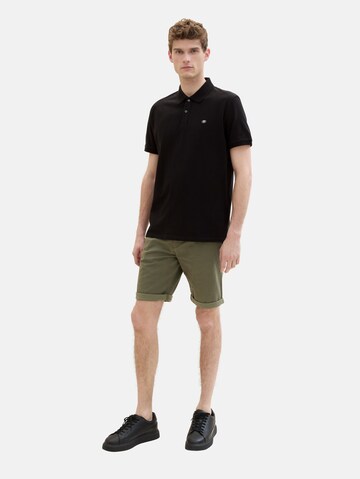 TOM TAILOR Regular Shorts in Grün