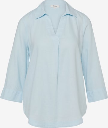 s.Oliver Blouse in Blue: front