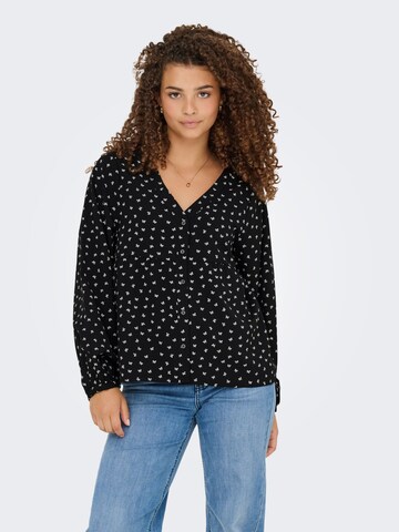 ONLY Blouse 'ONLNova' in Zwart: voorkant