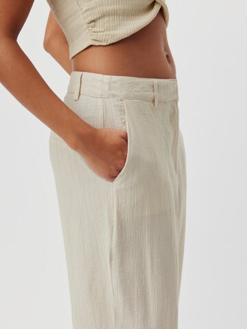 LeGer by Lena Gercke Wide leg Pants 'Ilka' in Beige