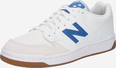 new balance Baskets basses '480' en beige clair / bleu foncé / blanc, Vue avec produit