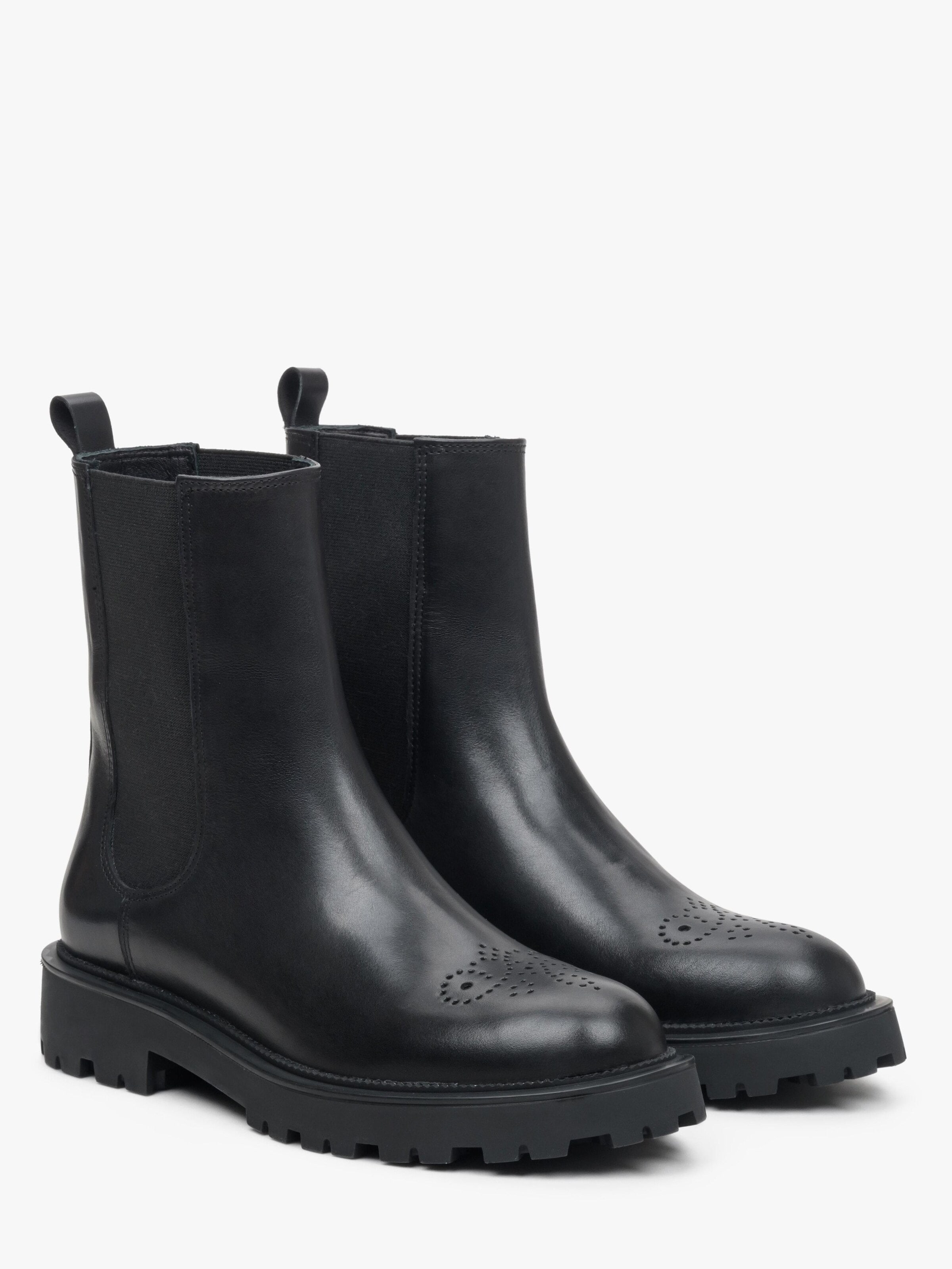 Estro Chelsea Boots '09-2693' i sort