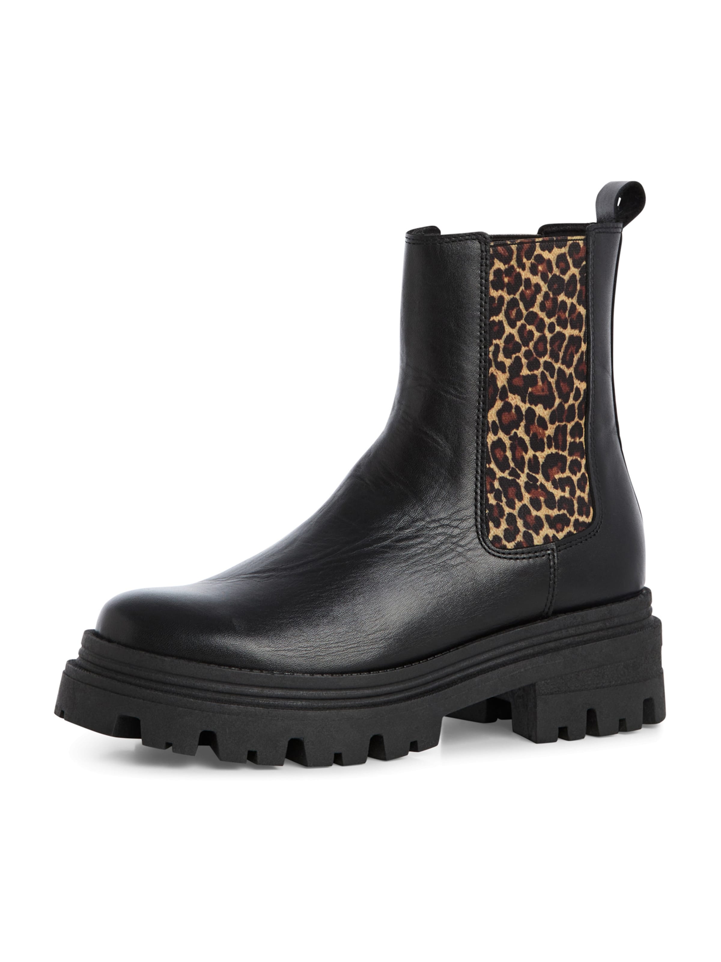 Tamaris Chelsea boots in Black: front