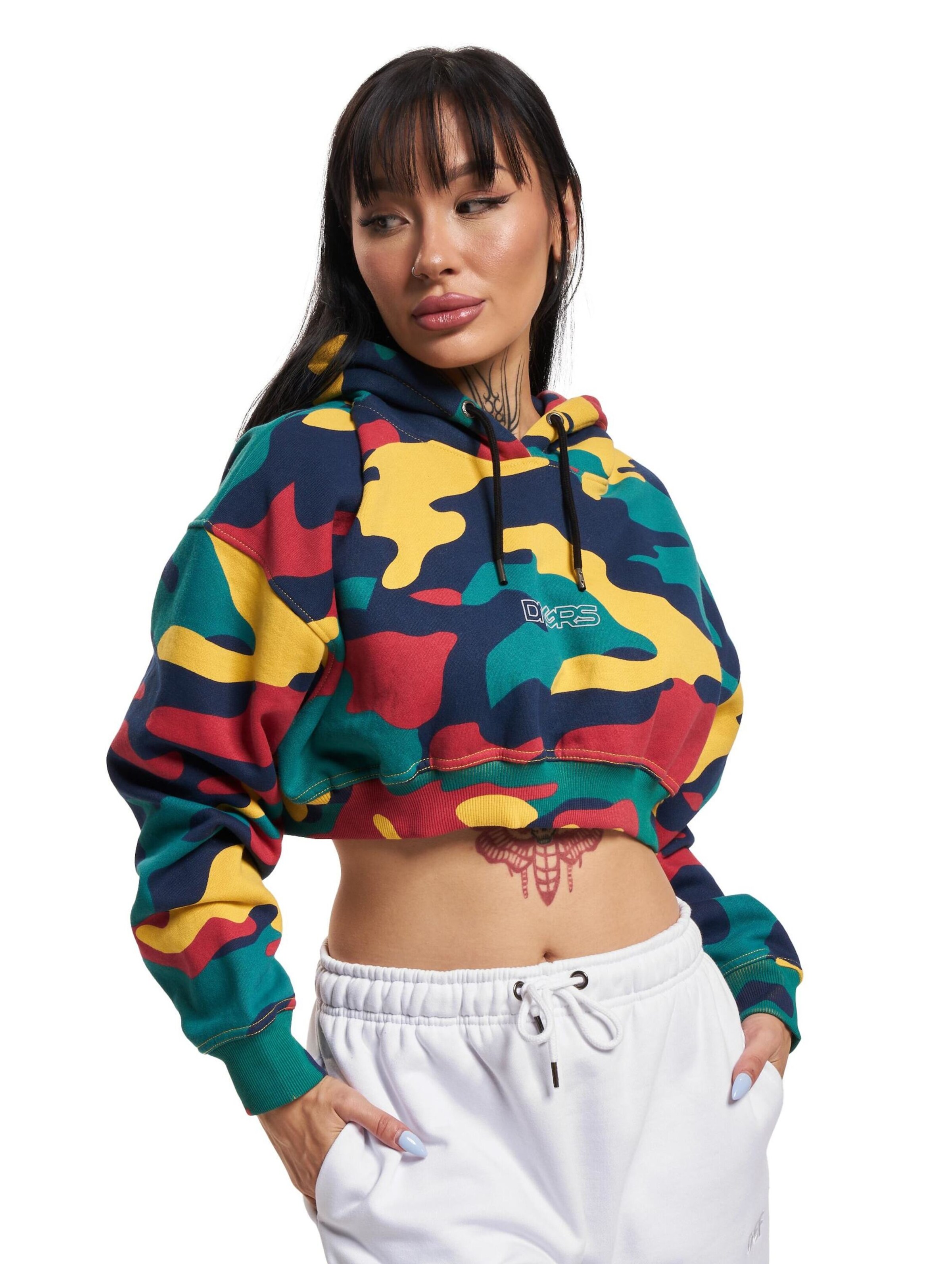 Dangerous DNGRS Mikina 'HideMe' - Modrá