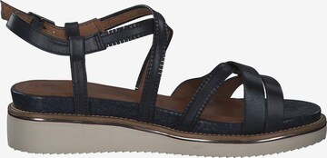 TAMARIS Strap sandal in Blue