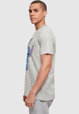 ABSOLUTE CULT Shirt 'Lilo And Stitch - Posing' in Grey