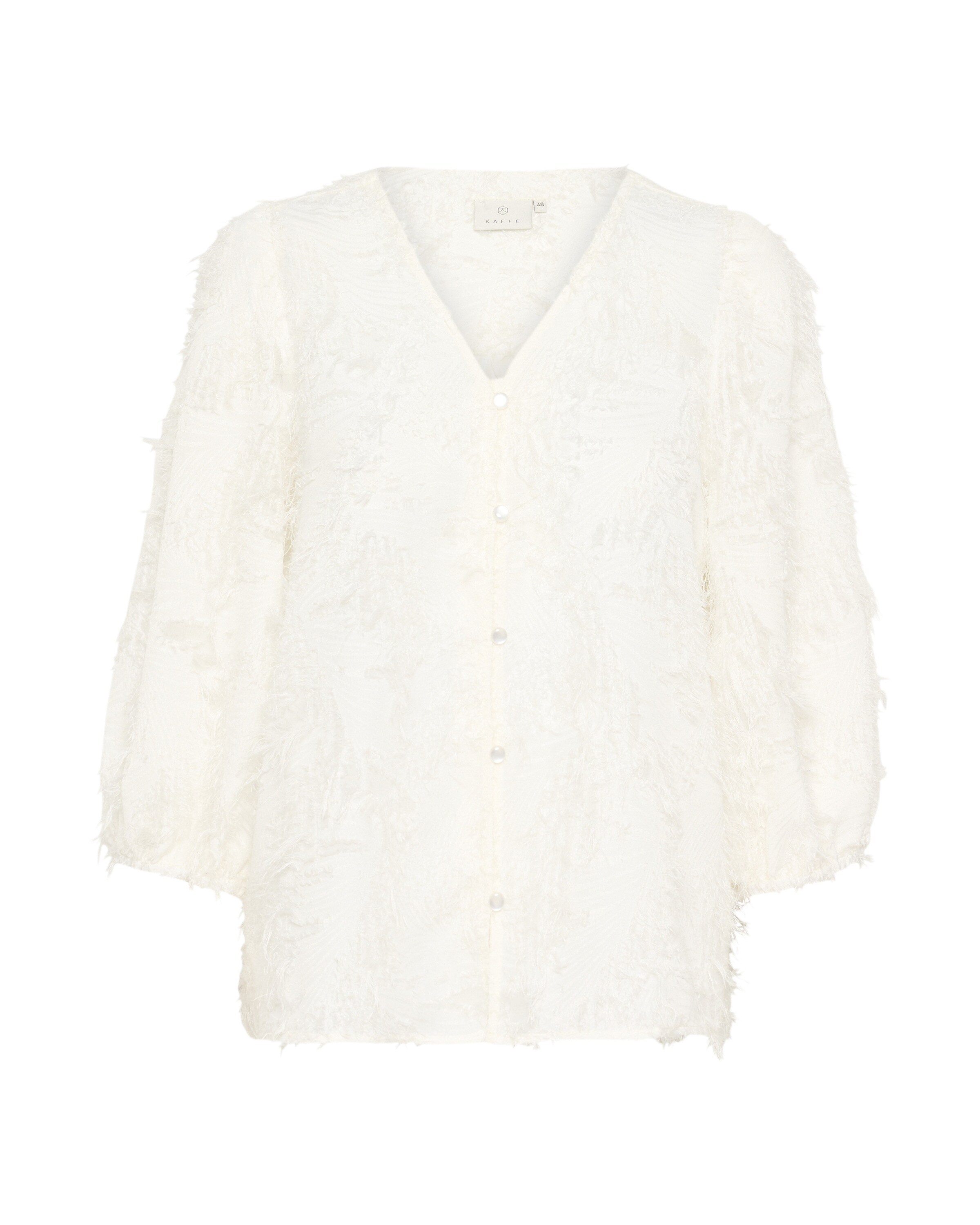 Kaffe Bluse 'Pariva' i hvid: forside