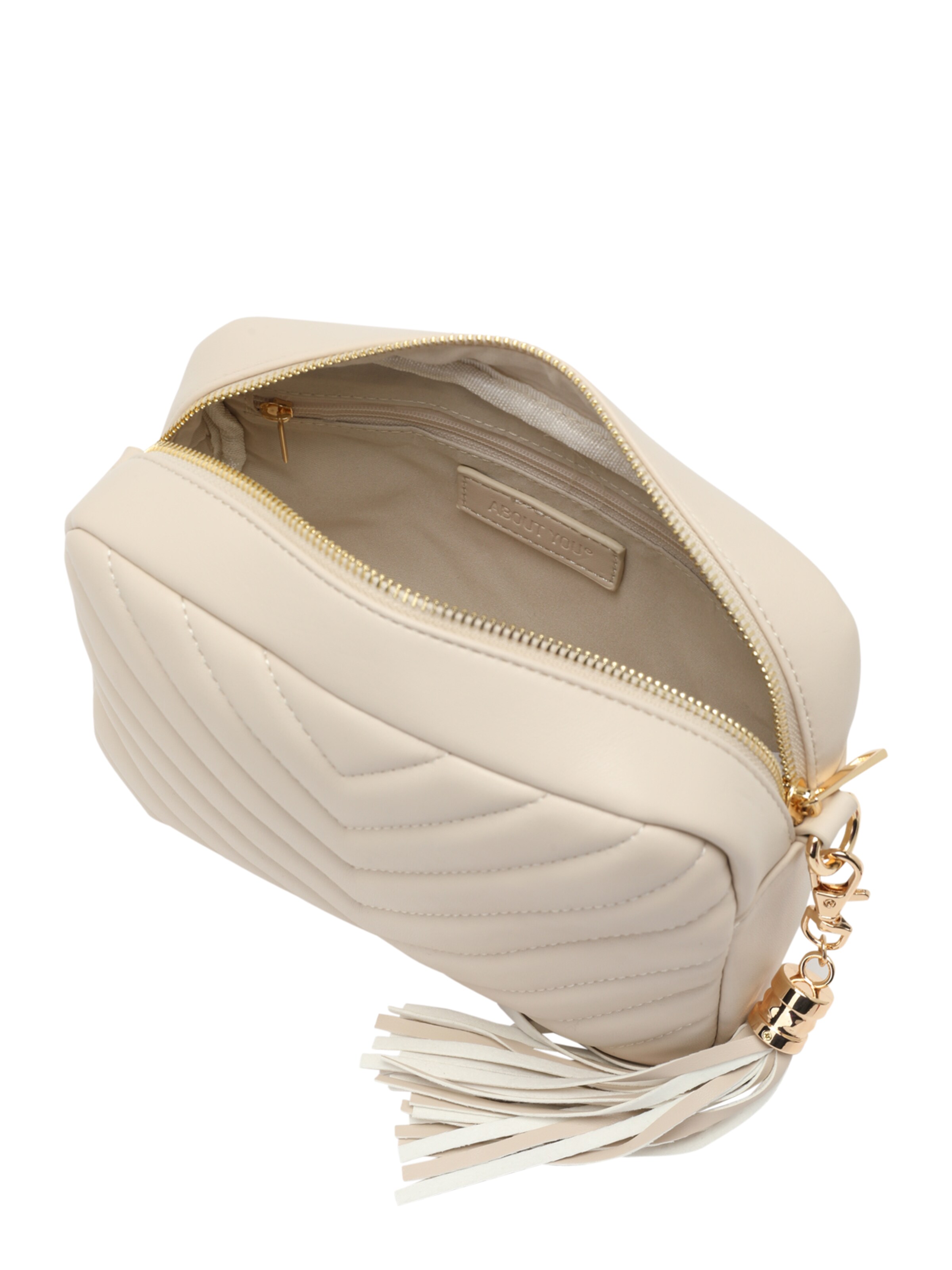 ABOUT YOU Skuldertaske 'Eleni' i beige