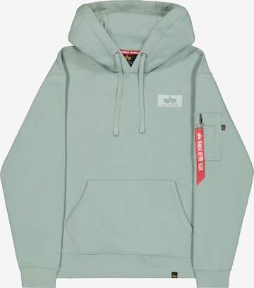 ALPHA INDUSTRIES Sweatshirt in Grün: Vorderseite