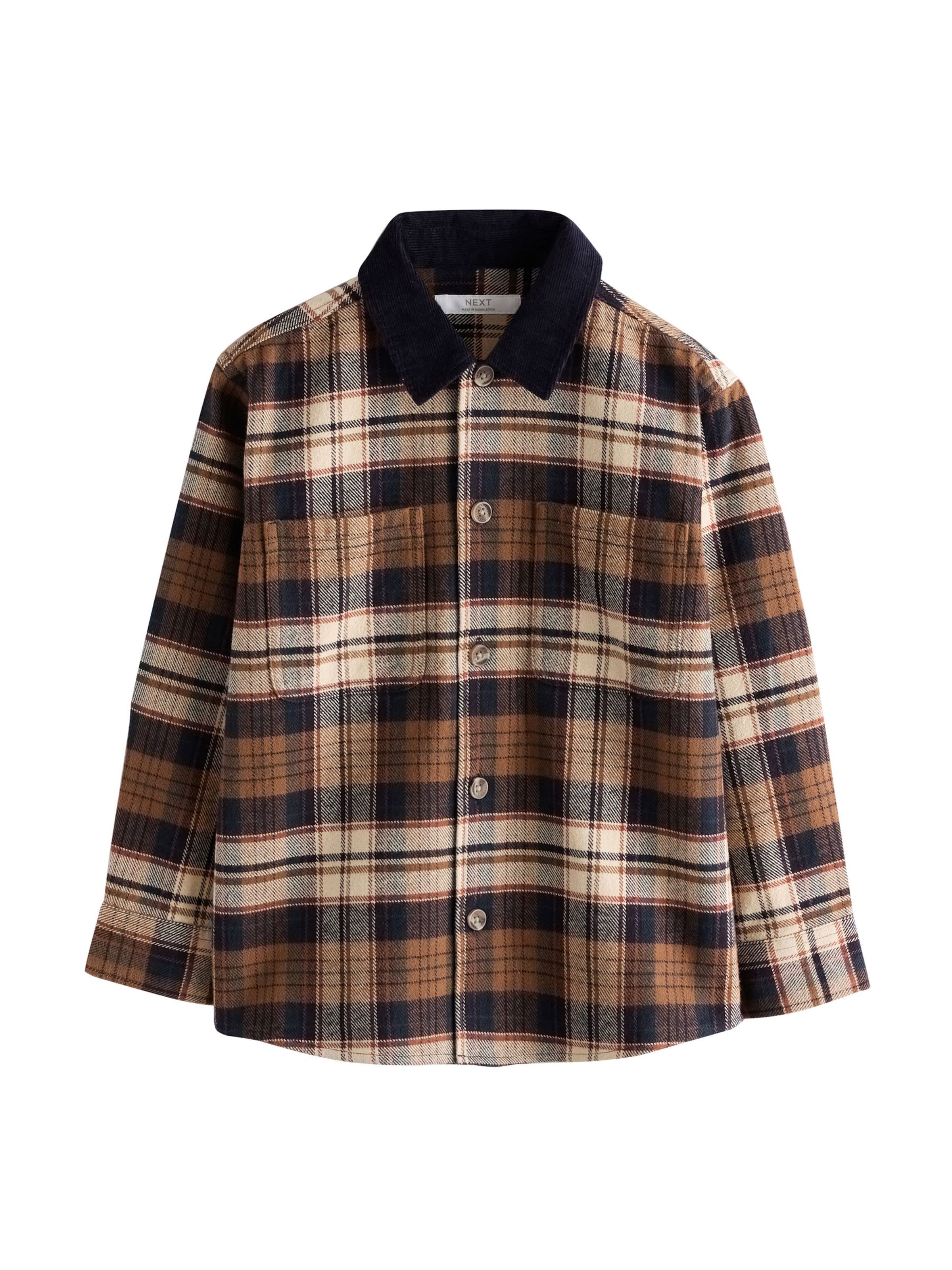 Chemise Next en marron : devant